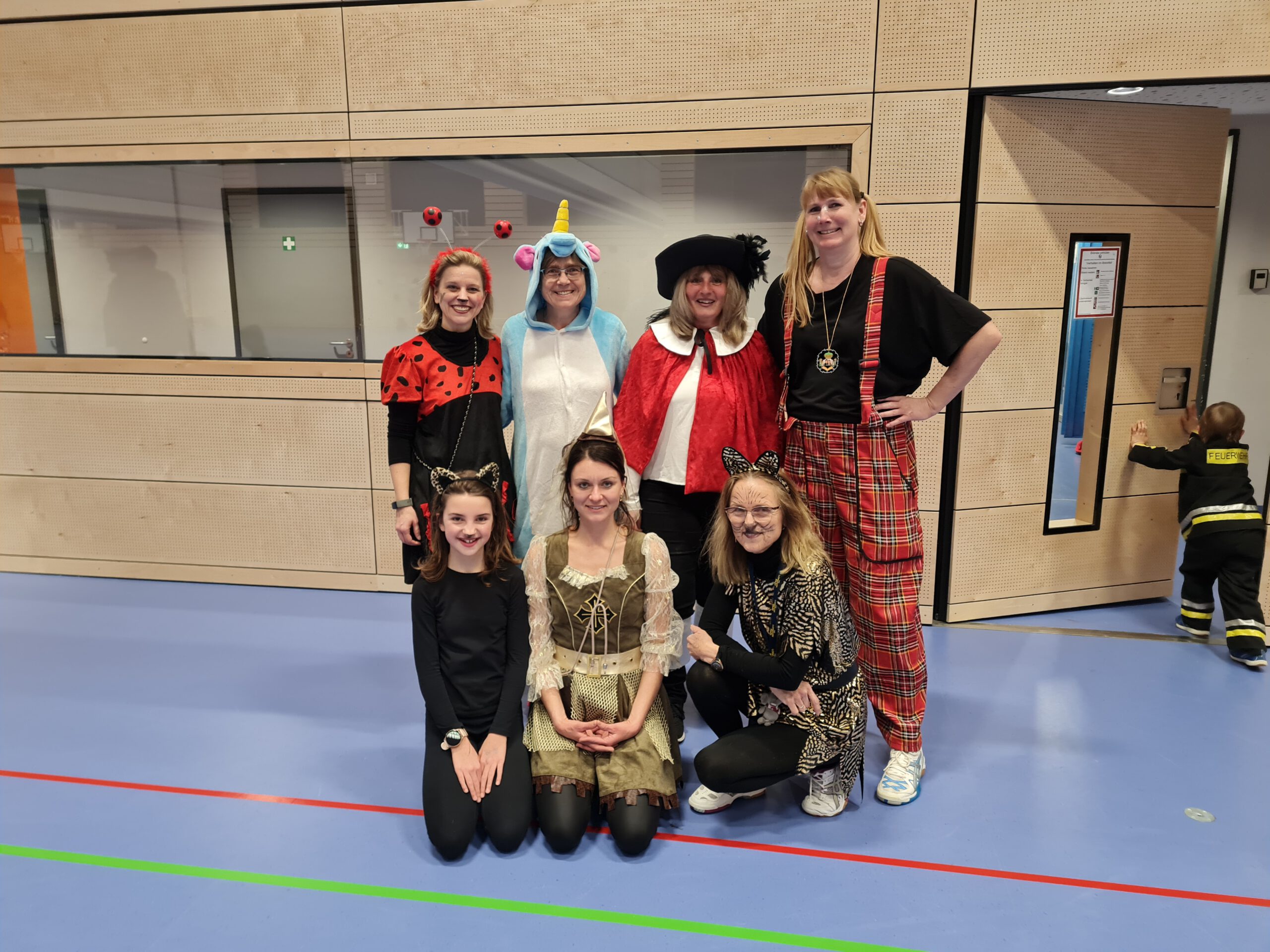 Hochstimmung beim Kinderfasching  