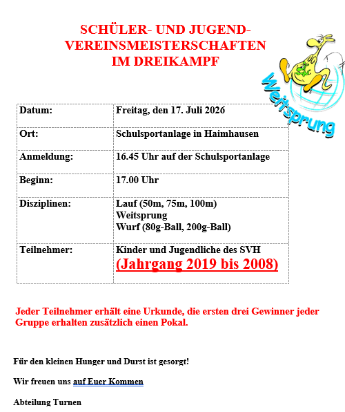 Sportfeste 2026